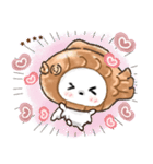 愛犬家のわんこ♡たい焼き＆たこ焼き（個別スタンプ：36）