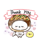 愛犬家のわんこ♡たこ焼き＆タイ焼き/日常（個別スタンプ：11）