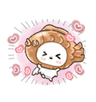 愛犬家のわんこ♡たこ焼き＆タイ焼き/日常（個別スタンプ：28）
