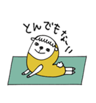 mottoの唯一無二スタンプ♡ヨガマットの上（個別スタンプ：13）