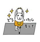 mottoの唯一無二スタンプ♡ヨガマットの上（個別スタンプ：15）