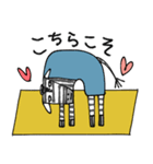 mottoの唯一無二スタンプ♡ヨガマットの上（個別スタンプ：16）