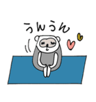 mottoの唯一無二スタンプ♡ヨガマットの上（個別スタンプ：19）