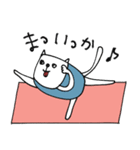 mottoの唯一無二スタンプ♡ヨガマットの上（個別スタンプ：21）
