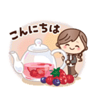 秋♡ナチュラルガール（個別スタンプ：7）