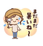 秋♡ナチュラルガール（個別スタンプ：9）