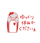 mottoの唯一無二スタンプ♡秋と赤とグレー（個別スタンプ：20）