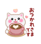 4匹のぽちゃりねこ「思いやり」（個別スタンプ：25）