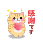 4匹のぽちゃりねこ「思いやり」（個別スタンプ：31）