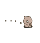 優しいお色のクマさん。敬語編。（個別スタンプ：28）