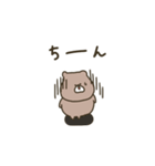優しいお色のクマさん。敬語編。（個別スタンプ：32）