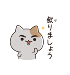 お酒好きなねこさん 4軒目！敬語（個別スタンプ：14）