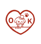 愛犬家さん達のワンコ♡ハンコ入り【秋】（個別スタンプ：2）