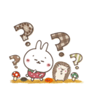 おひとよしウサぴょんの秋（個別スタンプ：35）