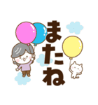 ハッピーばあば♡デカ文字（個別スタンプ：40）