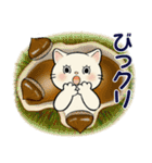 ほのぼの猫さん ♡ 秋の挨拶（個別スタンプ：29）