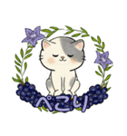 ほのぼの猫さん ♡ 秋の挨拶（個別スタンプ：30）