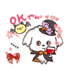 愛犬家さん達のワンコ♡判子【ハロウィン】（個別スタンプ：7）