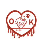 愛犬家さん達のワンコ♡判子【ハロウィン】（個別スタンプ：8）