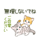 ころころにゃんこ 優しい毎日（個別スタンプ：12）