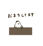 白い鳥。優しいお色。日常。（個別スタンプ：27）