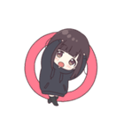 こっち見て！さみちぃくるみちゃん。（個別スタンプ：1）