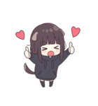 こっち見て！さみちぃくるみちゃん。（個別スタンプ：2）