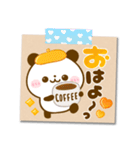 秋のメモ♡ころころぱんだ（個別スタンプ：1）