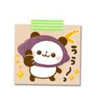 秋のメモ♡ころころぱんだ（個別スタンプ：8）