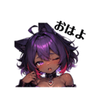 ケモノお姉さん2_Cat woman2（個別スタンプ：5）