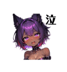 ケモノお姉さん2_Cat woman2（個別スタンプ：17）
