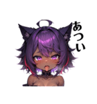 ケモノお姉さん2_Cat woman2（個別スタンプ：21）