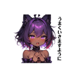 ケモノお姉さん2_Cat woman2（個別スタンプ：34）