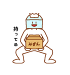 うそぺた【ティッシュタイツ】（個別スタンプ：24）