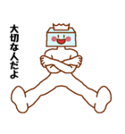 うそぺた【ティッシュタイツ】（個別スタンプ：27）