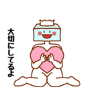 うそぺた【ティッシュタイツ】（個別スタンプ：40）