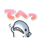 生活感のあるサメ デカ文字スタンプ（個別スタンプ：34）