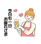 キュートなお団子ちゃん14 ☆ 毎日シンプル（個別スタンプ：15）