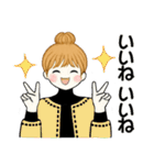 キュートなお団子ちゃん14 ☆ 毎日シンプル（個別スタンプ：17）