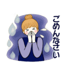 キュートなお団子ちゃん14 ☆ 毎日シンプル（個別スタンプ：25）