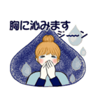 キュートなお団子ちゃん14 ☆ 毎日シンプル（個別スタンプ：28）