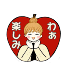 キュートなお団子ちゃん14 ☆ 毎日シンプル（個別スタンプ：36）