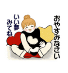 キュートなお団子ちゃん14 ☆ 毎日シンプル（個別スタンプ：40）