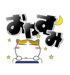 猫三昧★デカ文字でよく使う言葉（個別スタンプ：11）