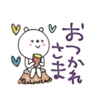 mottoのvくまさん♡デカ文字（個別スタンプ：2）