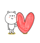mottoのvくまさん♡デカ文字（個別スタンプ：15）