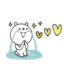 mottoのvくまさん♡デカ文字（個別スタンプ：16）