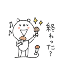 mottoのVくまさん♡家族連絡にも（個別スタンプ：9）