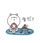 mottoのVくまさん♡家族連絡にも（個別スタンプ：14）