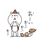 mottoのVくまさん♡家族連絡にも（個別スタンプ：15）